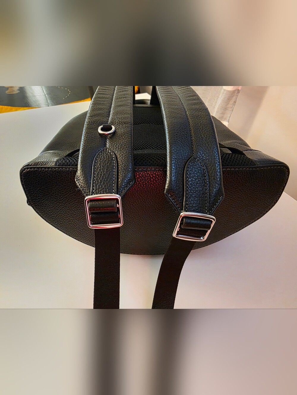 🖤 Coach Warner Backpack CW210 – Black Pebbled Leather | Like New 🖤 - Picture 5 of 15